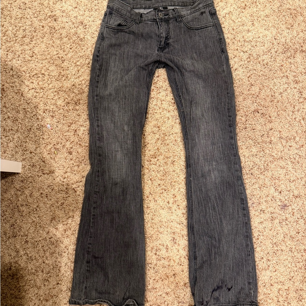 Brandy Melville Charcoal Boot Cut Jeans